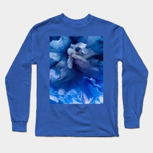 blue flower Long Sleeve T-Shirt